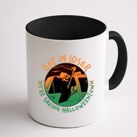 Funny Halloween Get In Loser We're Saving Halloweentown Grim Reaper Skeleton Coffee Mug