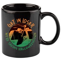 Funny Halloween Get In Loser We're Saving Halloweentown Grim Reaper Skeleton 11oz C Handle Ceramic Mug