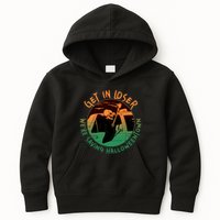 Funny Halloween Get In Loser We're Saving Halloweentown Grim Reaper Skeleton Kids Hoodie