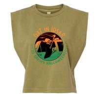 Funny Halloween Get In Loser We're Saving Halloweentown Grim Reaper Skeleton Garment-Dyed Women's Muscle Tee