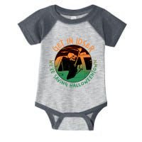 Funny Halloween Get In Loser We're Saving Halloweentown Grim Reaper Skeleton Infant Baby Jersey Bodysuit