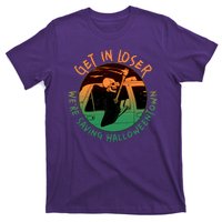 Funny Halloween Get In Loser We're Saving Halloweentown Grim Reaper Skeleton T-Shirt