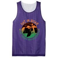 Funny Halloween Get In Loser We're Saving Halloweentown Grim Reaper Skeleton Mesh Reversible Basketball Jersey Tank