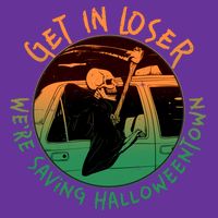 Funny Halloween Get In Loser We're Saving Halloweentown Grim Reaper Skeleton Mousepad
