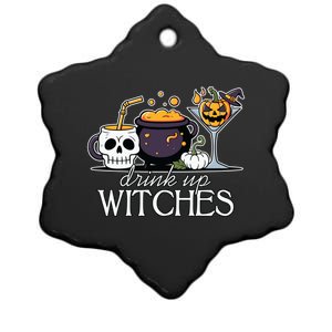 Funny Halloween Gift Up Witches Cocktail Skull Cup Gift Ceramic Star Ornament