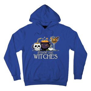 Funny Halloween Gift Up Witches Cocktail Skull Cup Gift Hoodie