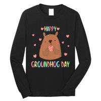 Funny Happy Groundhog Day 2024 Long Sleeve Shirt