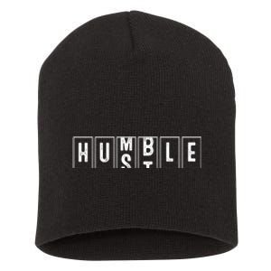 Funny Hustle Gift For Cool Humble Odometer Short Acrylic Beanie