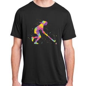 Field Hockey Girl Adult ChromaSoft Performance T-Shirt