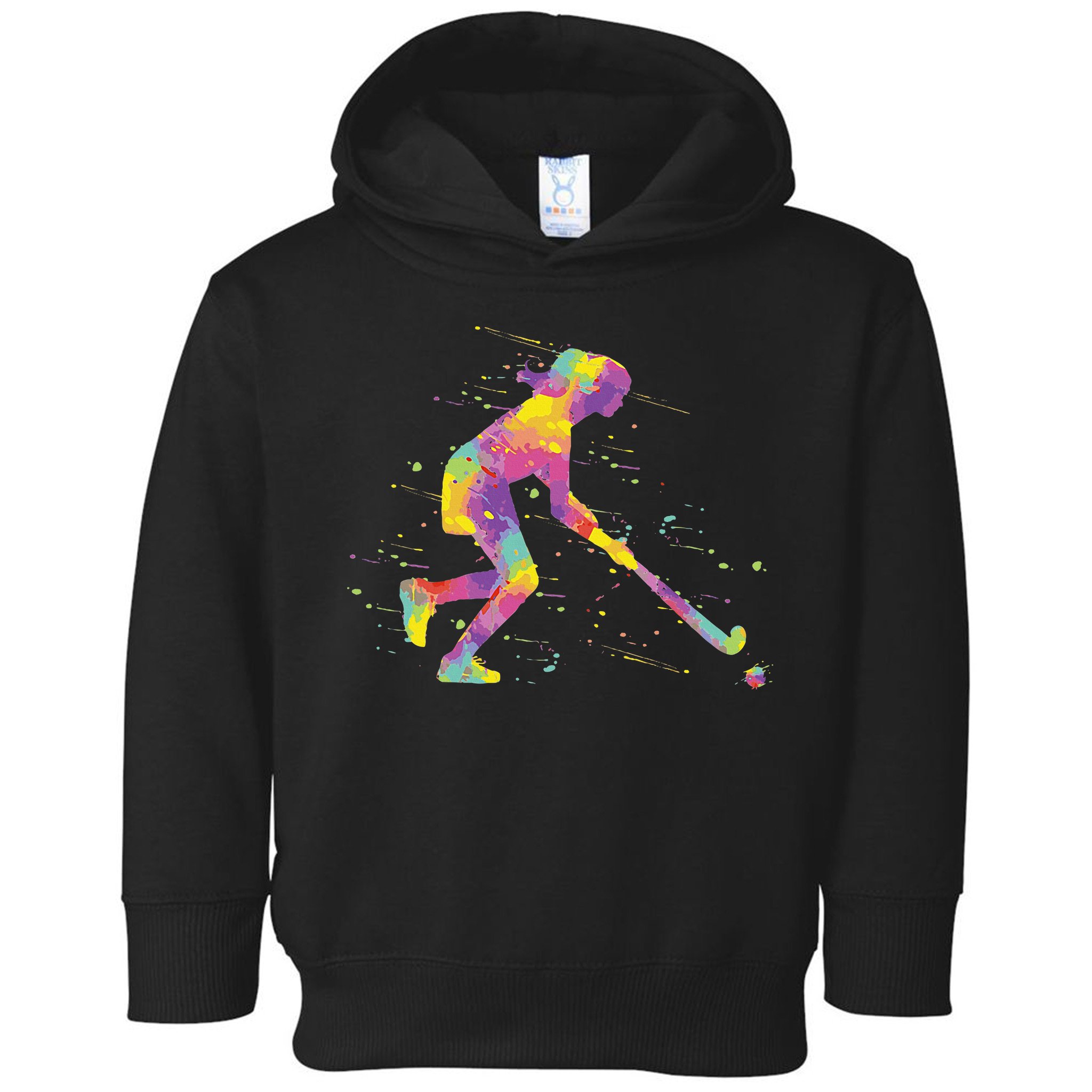 Field Hockey Girl Toddler Hoodie