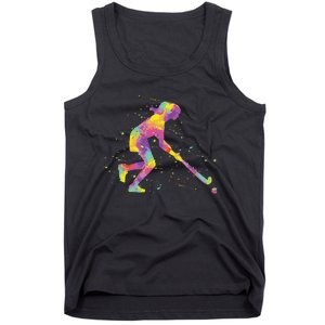 Field Hockey Girl Tank Top