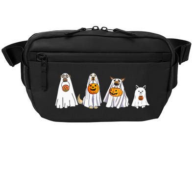 Funny Halloween Ghost Costume for Dogs Crossbody Pack