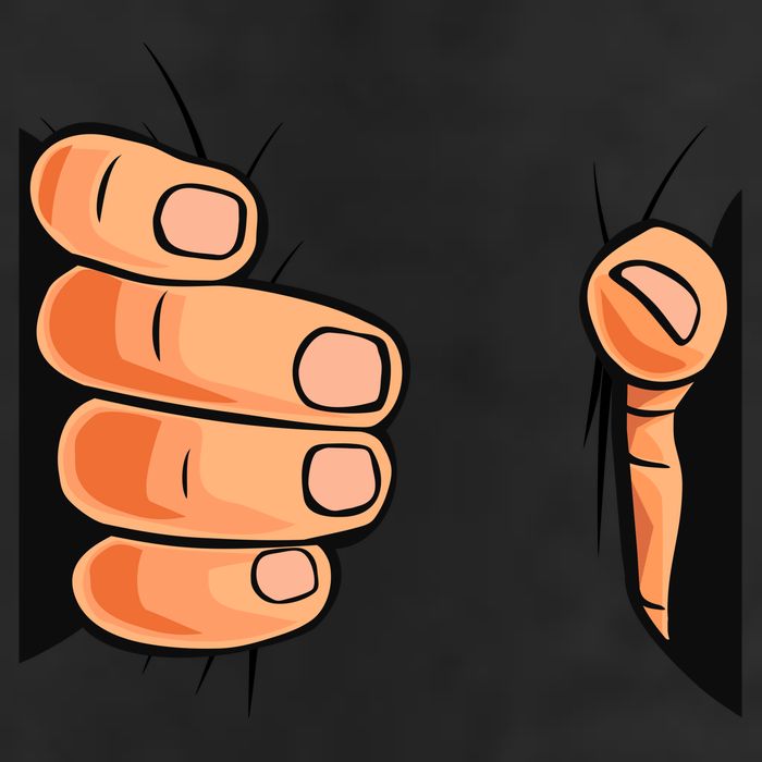 Funny Hand Gripping Optical Illusion Tumbler