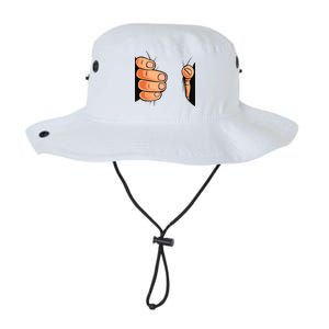 Funny Hand Gripping Optical Illusion Legacy Cool Fit Booney Bucket Hat