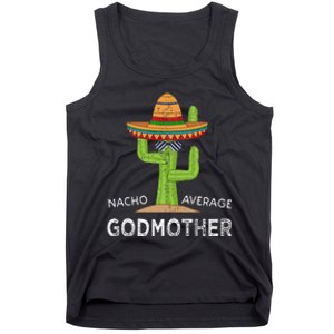 Fun Hilarious Godparent Humor Funny Saying Godmother Tank Top