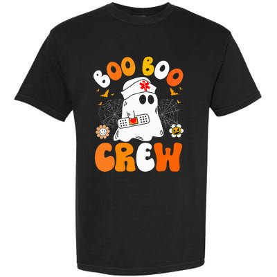 Funny Halloween Ghost Nurse Costume Garment-Dyed Heavyweight T-Shirt