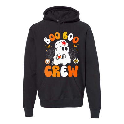 Funny Halloween Ghost Nurse Costume Premium Hoodie