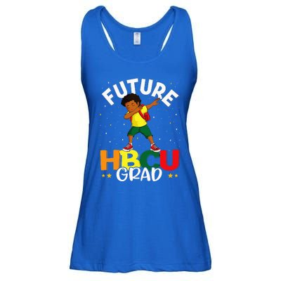 Future HBCU Grad Graduate Afro Black College Graduation Ladies Essential Flowy Tank