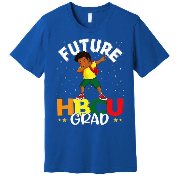 Future HBCU Grad Graduate Afro Black College Graduation Premium T-Shirt