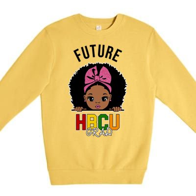 Future HBCU Grad Girl Premium Crewneck Sweatshirt