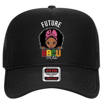 Future HBCU Grad Girl High Crown Mesh Back Trucker Hat