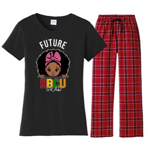 Future HBCU Grad Girl Women's Flannel Pajama Set