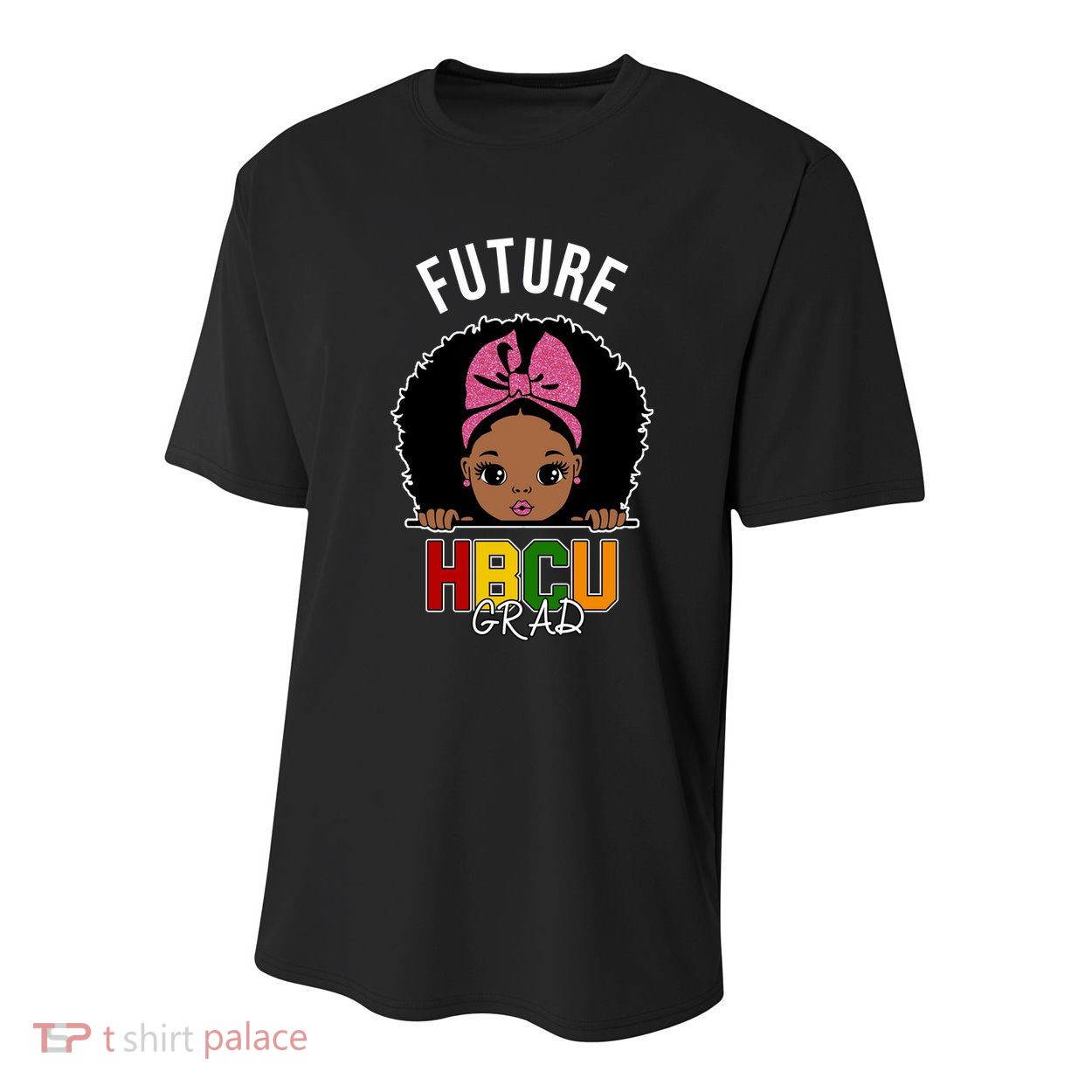 Future HBCU Grad Girl Youth Performance Sprint T-Shirt
