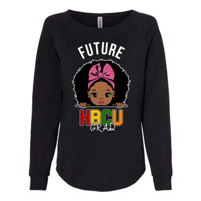 Future HBCU Grad Girl Womens California Wash Sweatshirt