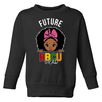 Future HBCU Grad Girl Toddler Sweatshirt