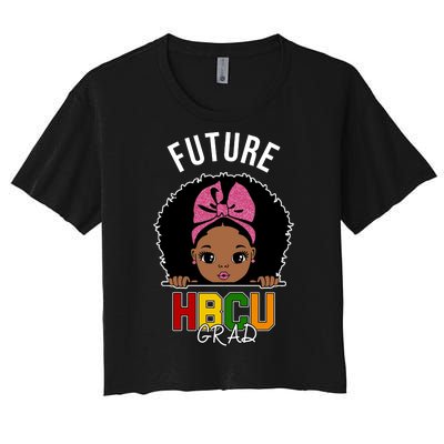 Future HBCU Grad Girl Women's Crop Top Tee