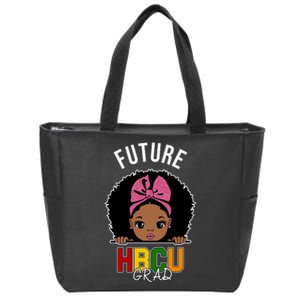 Future HBCU Grad Girl Zip Tote Bag