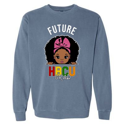 Future HBCU Grad Girl Garment-Dyed Sweatshirt