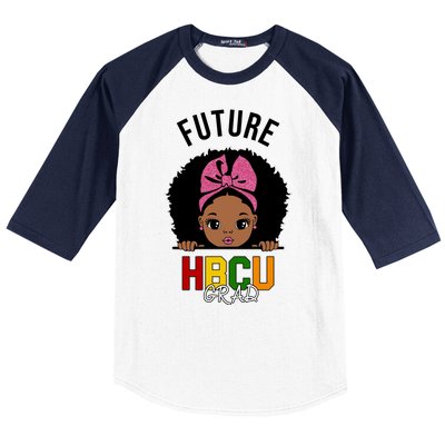 Future HBCU Grad Girl Baseball Sleeve Shirt