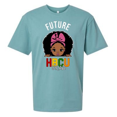 Future HBCU Grad Girl Sueded Cloud Jersey T-Shirt