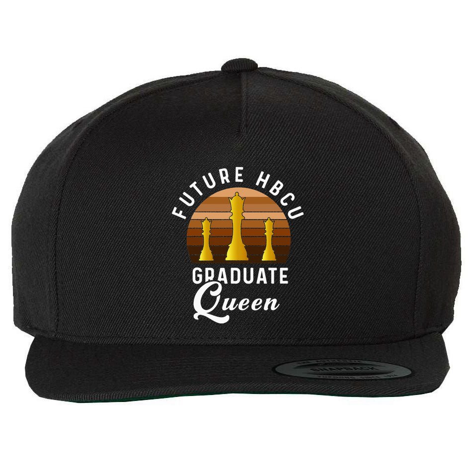 Future HBCU Grad  Graduation Historically Black College Wool Snapback Cap