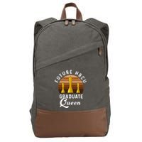 Future HBCU Grad  Graduation Historically Black College Cotton Canvas Backpack