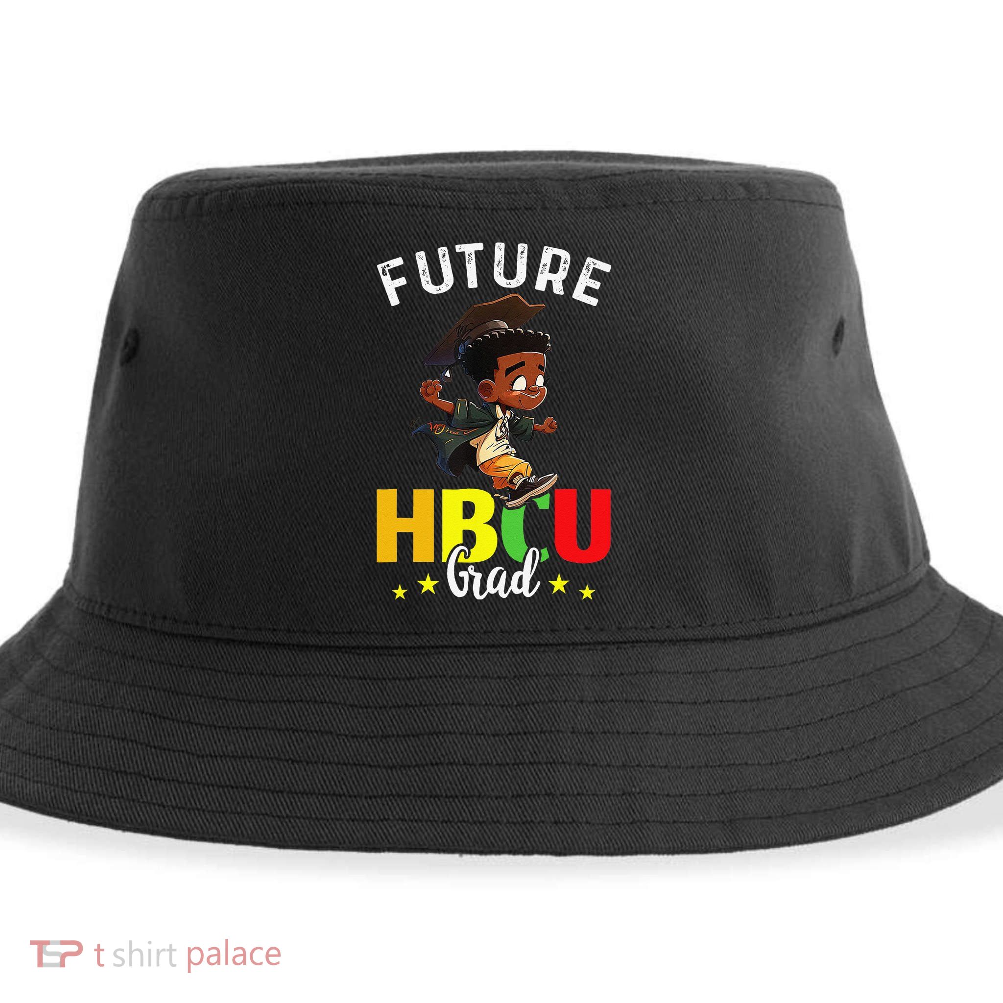 Future HBCU Grad Graduation HBCU Future College Student Sustainable Bucket Hat