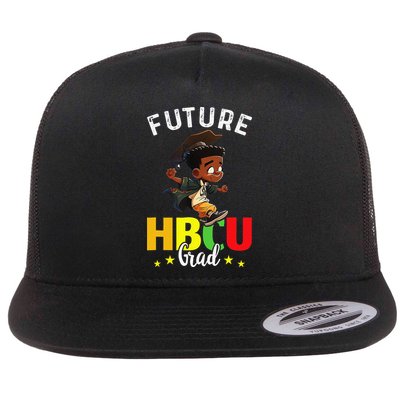 Future HBCU Grad Graduation HBCU Future College Student Flatbill Hat