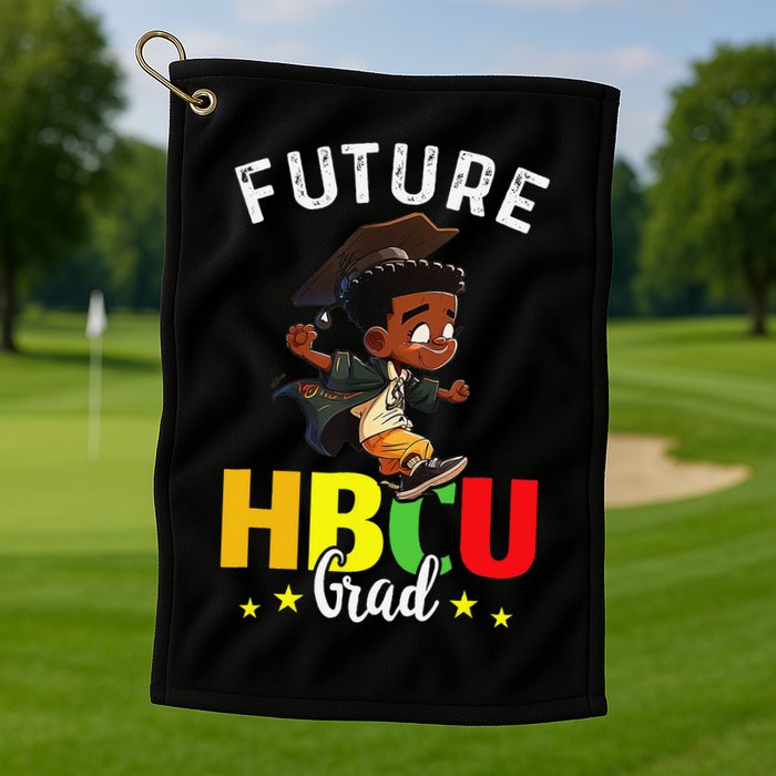 Future HBCU Grad Graduation HBCU Future College Student Golf Towel