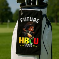 Future HBCU Grad Graduation HBCU Future College Student Golf Towel