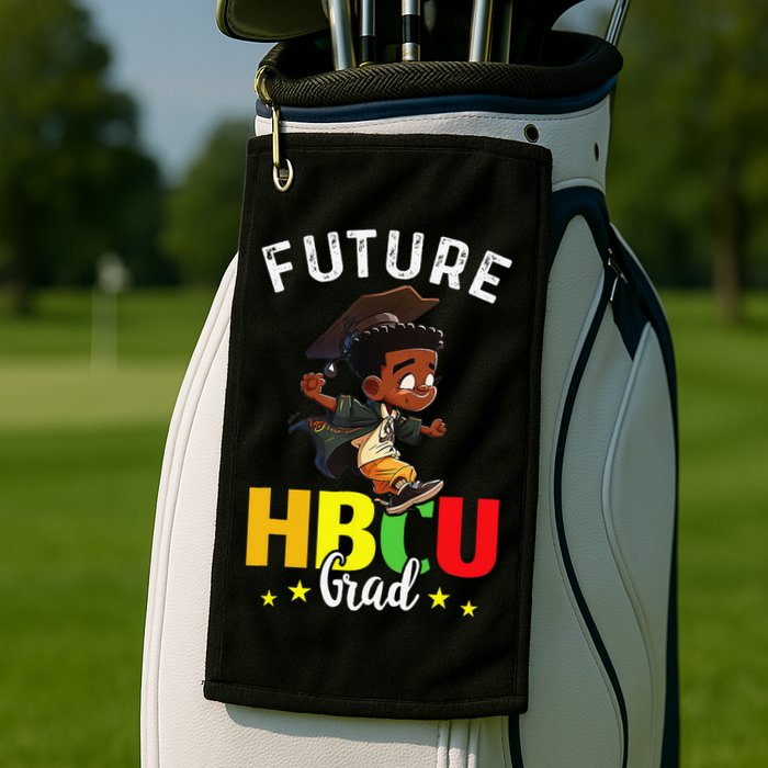 Future HBCU Grad Graduation HBCU Future College Student Golf Towel