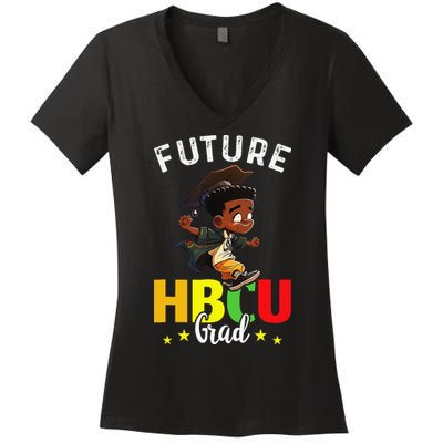 Future HBCU Grad Graduation HBCU Future College Student Women's V-Neck T-Shirt