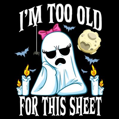 Funny Halloween Ghost Face Costume T-Shirt