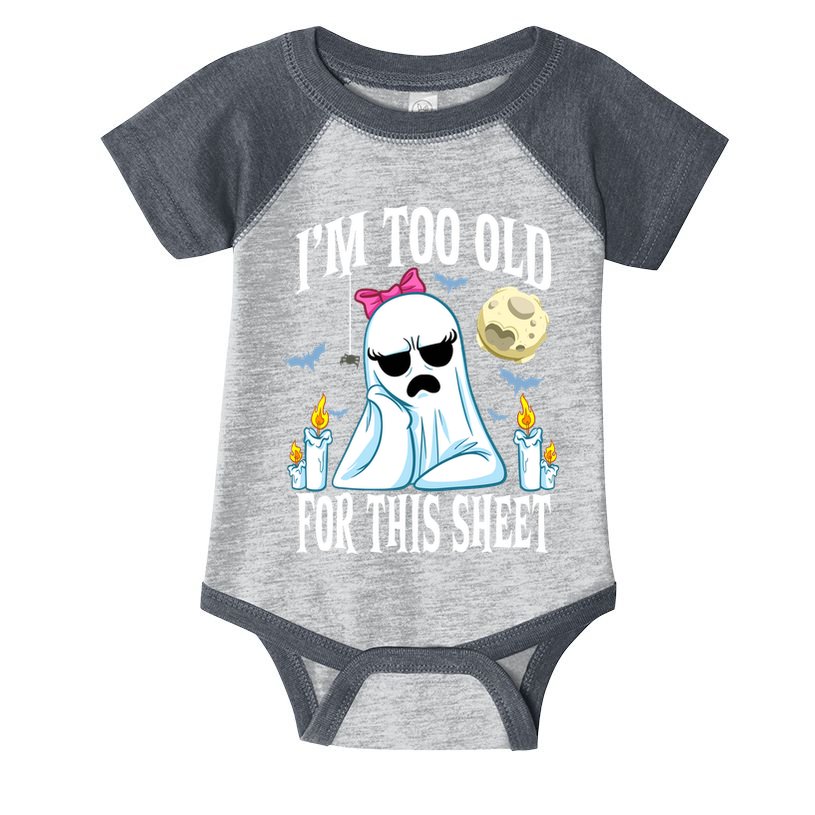 Funny Halloween Ghost Face Costume Infant Baby Jersey Bodysuit