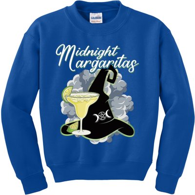 Funny Halloween Gift Midnight Margaritas Cute Gift Kids Sweatshirt