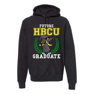 Future Hbcu Graduation Black College Dabbing Boy Gift Premium Hoodie