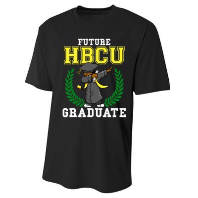 Future Hbcu Graduation Black College Dabbing Boy Gift Performance Sprint T-Shirt