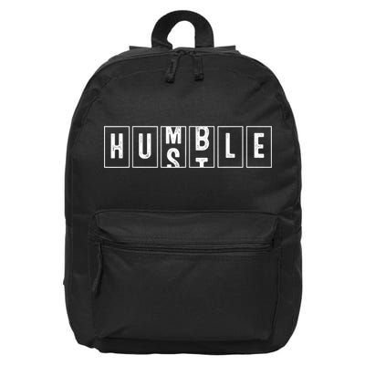 Funny Hustle Gift Cool Humble Odometer 16 in Basic Backpack