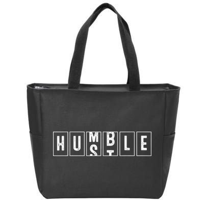 Funny Hustle Gift Cool Humble Odometer Zip Tote Bag
