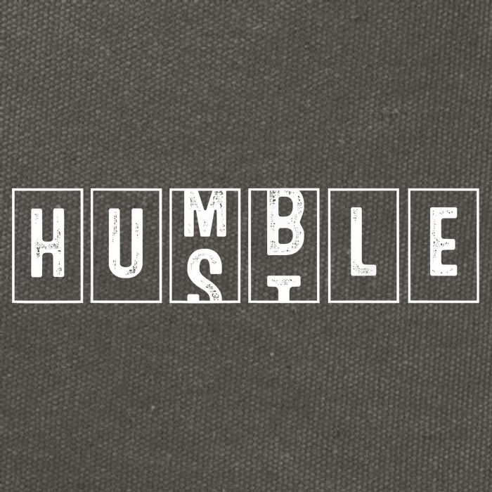 Funny Hustle Gift Cool Humble Odometer Cotton Canvas Backpack
